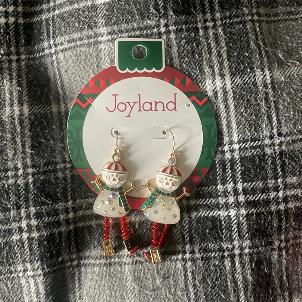 Christmas earrings